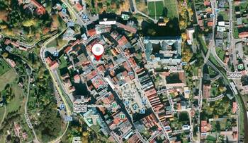 Mapa lokality - Pronájem kancelářských prostor 13 m², Broumov