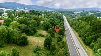 Prodej pozemku 2121 m², Dlouhý Most
