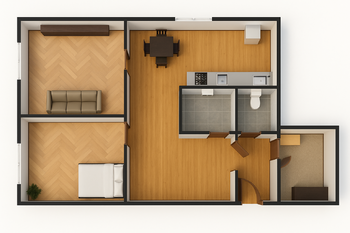 Prodej bytu 2+1 v osobním vlastnictví 58 m², Lovosice