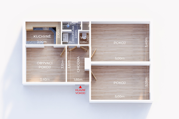 Prodej bytu 3+1 v osobním vlastnictví 80 m², Pohořelice
