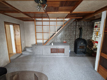 obývák - Prodej chaty / chalupy 67 m², Jesenice