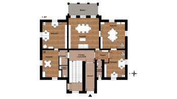 1.NP - Prodej domu 682 m², Žatec