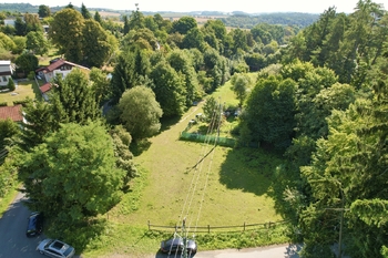 pohled na pozemek - Prodej pozemku 7909 m², Všestary