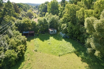 zadní část pozemku - Prodej pozemku 7909 m², Všestary