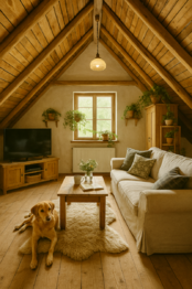 Vizualizace podkroví - Prodej domu 73 m², Rožmitál pod Třemšínem