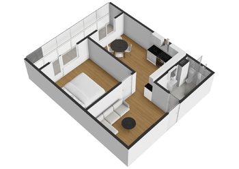 Prodej bytu 2+kk v osobním vlastnictví 46 m², Praha 6 - Vokovice