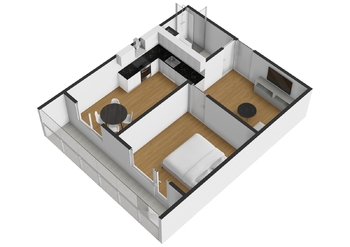 Prodej bytu 2+kk v osobním vlastnictví 46 m², Praha 6 - Vokovice
