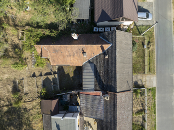 Pohled z ptačí perspektivy - Prodej domu 210 m², Bohuslavice u Zlína