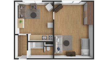 Prodej bytu 1+1 v družstevním vlastnictví 36 m², Chomutov