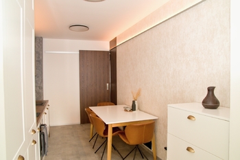 Kuchyně - Pronájem bytu 1+1 v osobním vlastnictví 40 m², Brno