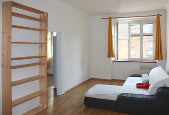 do obývacího pokoje, tady  - Prodej bytu 3+kk v osobním vlastnictví 82 m², Plzeň