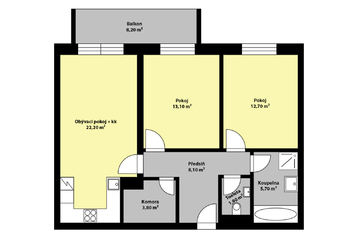 Pronájem bytu 3+kk v osobním vlastnictví 78 m², Nymburk