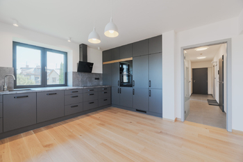 Obývací pokoj s kuch. koutem - Pronájem bytu 3+kk v osobním vlastnictví 99 m², Lanškroun