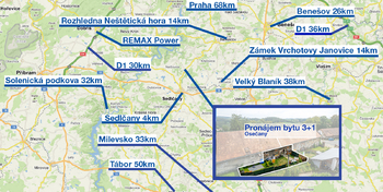 Pronájem bytu 3+1 v osobním vlastnictví 91 m², Osečany