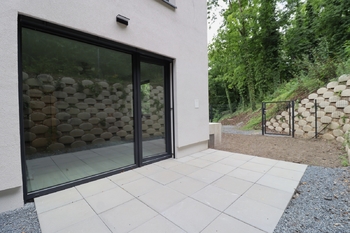 Terasa - Pronájem bytu 1+kk v osobním vlastnictví 65 m², Praha 5 - Hlubočepy