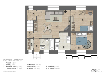 Prodej domu 114 m², Hosty