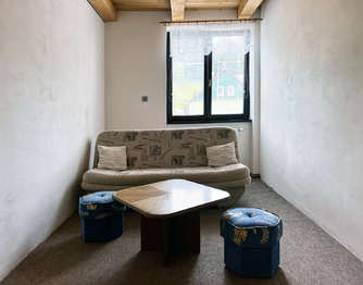 Obývací pokoj Apartmán 1 - Prodej ubytovacího zařízení 510 m², Jindřichovice