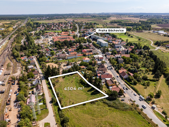 Prodej pozemku 4504 m², Praha 9 - Běchovice