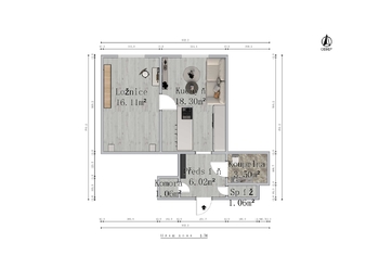 Prodej bytu 2+kk v osobním vlastnictví 47 m², Praha 10 - Strašnice