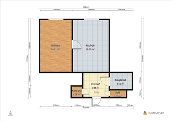 Prodej bytu 2+kk v osobním vlastnictví 47 m², Praha 10 - Strašnice