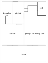 Pronájem bytu 2+kk v osobním vlastnictví 60 m², Brno
