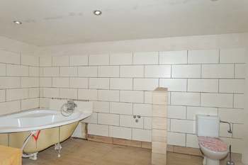 Koupelna s WC - Prodej chaty / chalupy 41 m², Sedlec-Prčice