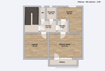 Prodej domu 131 m², Letonice