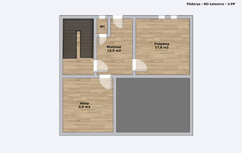 Prodej domu 131 m², Letonice