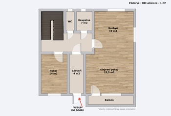 Prodej domu 131 m², Letonice