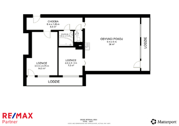 Prodej bytu 3+kk v osobním vlastnictví 79 m², Štětí