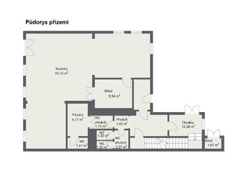 Pronájem restaurace 112 m², Kostelec nad Černými lesy