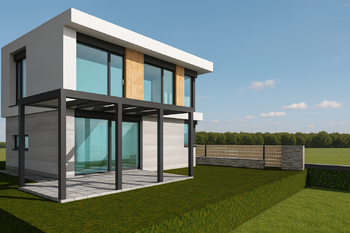 Vizualizace - Prodej domu 97 m², Břeclav