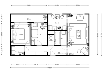 Prodej bytu 3+1 v osobním vlastnictví 64 m², Praha 9 - Prosek