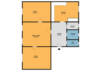 Prodej bytu 3+1 v osobním vlastnictví 125 m², Český Brod