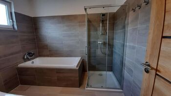 Koupelna - Pronájem domu 80 m², Postřižín