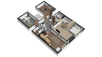 Prodej bytu 1+1 v osobním vlastnictví 110 m², Brno