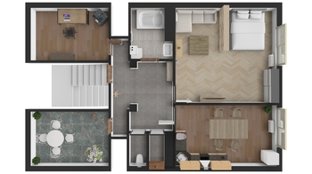 Prodej bytu 1+1 v osobním vlastnictví 110 m², Brno