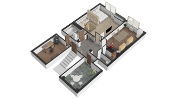 Prodej bytu 1+1 v osobním vlastnictví 110 m², Brno