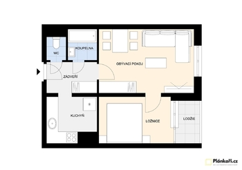 Prodej bytu 2+kk v družstevním vlastnictví 39 m², Praha 4 - Chodov