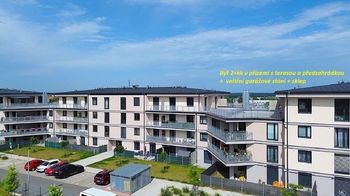 Pohled na bytový dům - Pronájem bytu 2+kk v osobním vlastnictví 83 m², Brandýs nad Labem-Stará Boleslav 