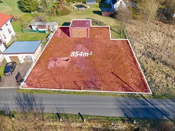 Prodej pozemku 854 m², Hazlov