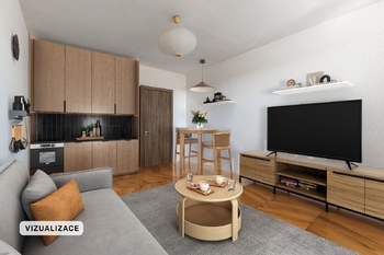 Prodej bytu 1+kk v osobním vlastnictví 27 m², Praha 4 - Braník