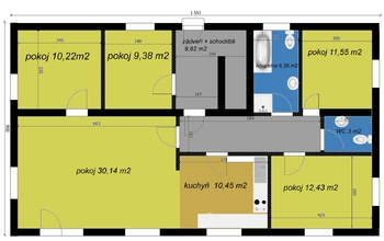 Pronájem domu 112 m², Poříčany
