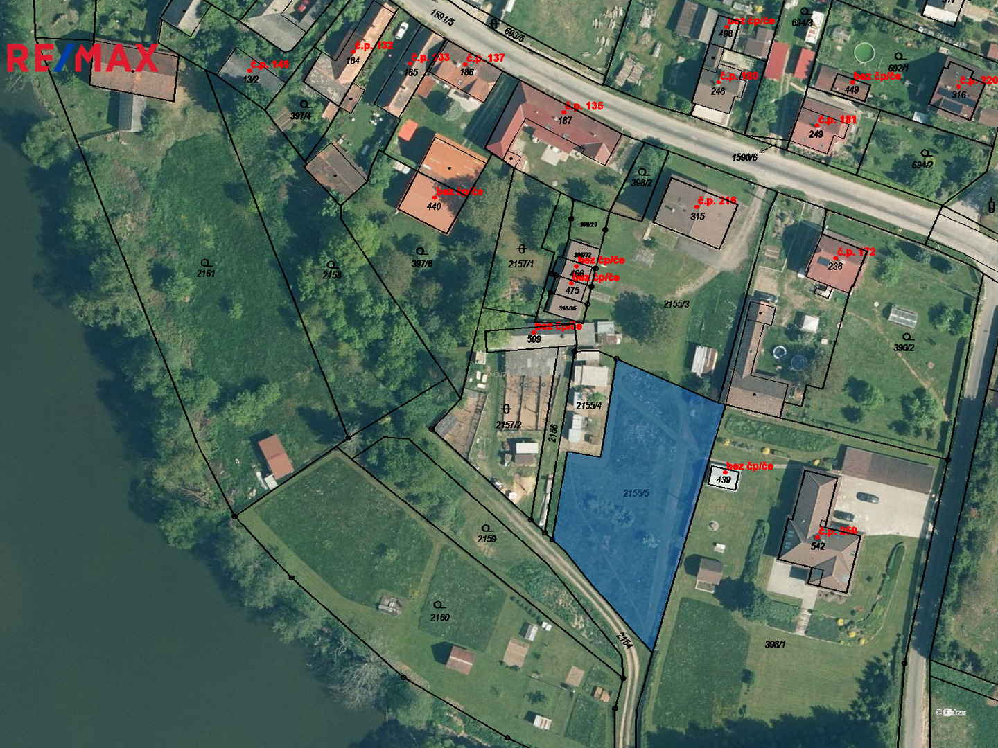 Prodej pozemku, 1492 m2, Lnáře