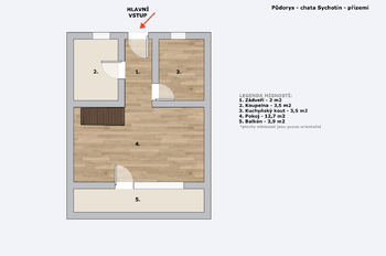Prodej chaty / chalupy 62 m², Kunštát