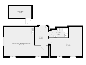 Pronájem bytu 2+kk v osobním vlastnictví 65 m², Praha 7 - Holešovice