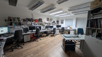 Kancelář zadní 44m2 - Pronájem kancelářských prostor 185 m², Praha 10 - Strašnice