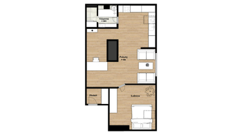 Pronájem bytu 2+kk v osobním vlastnictví 57 m², Plzeň