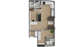 Pronájem bytu 2+kk v osobním vlastnictví 57 m², Plzeň