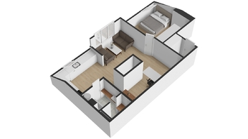 Pronájem bytu 2+kk v osobním vlastnictví 57 m², Plzeň